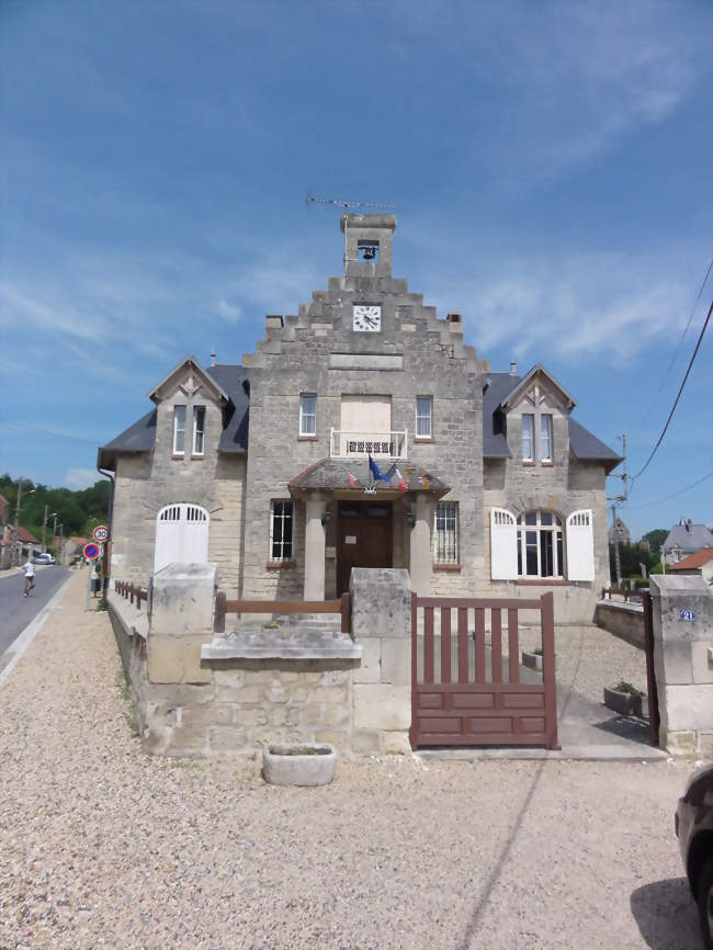 La mairie de Soupir - Soupir (02160) - Aisne