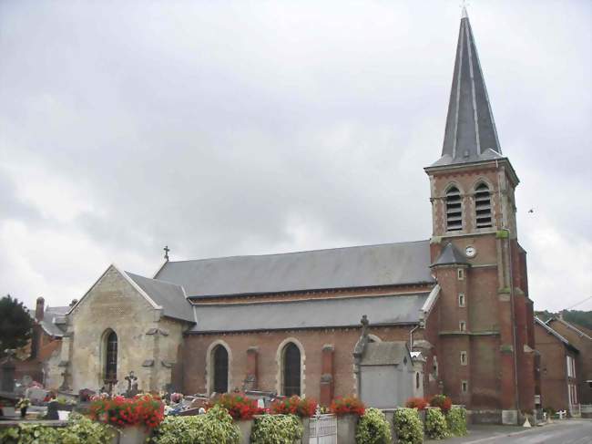 L'église de Tupigny - Tupigny (02120) - Aisne