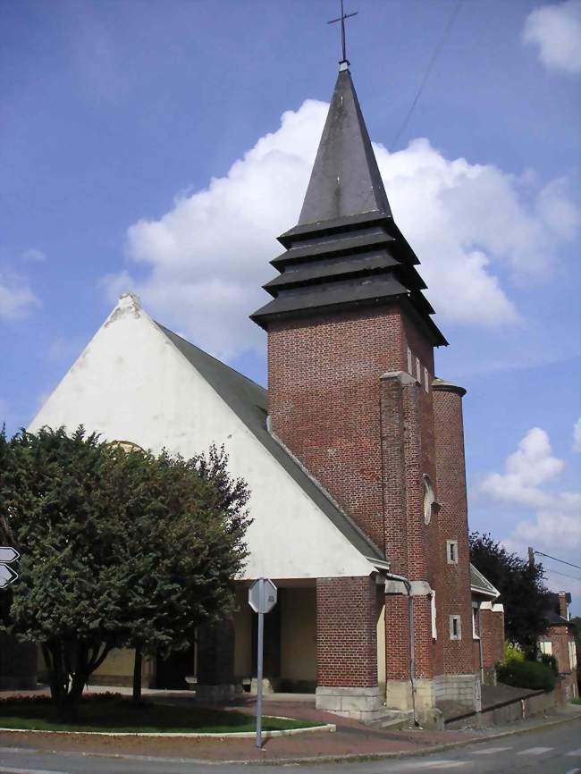 Église de la Vallée-au-Blé - La Vallée-au-Blé (02140) - Aisne