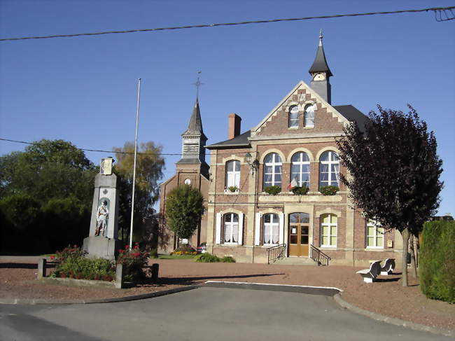 Mairie de La Vallée-Mulâtre - La Vallée-Mulâtre (02110) - Aisne