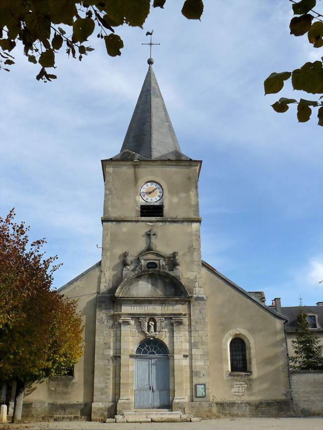 L'église du village - Autricourt (21570) - Côte-d'Or