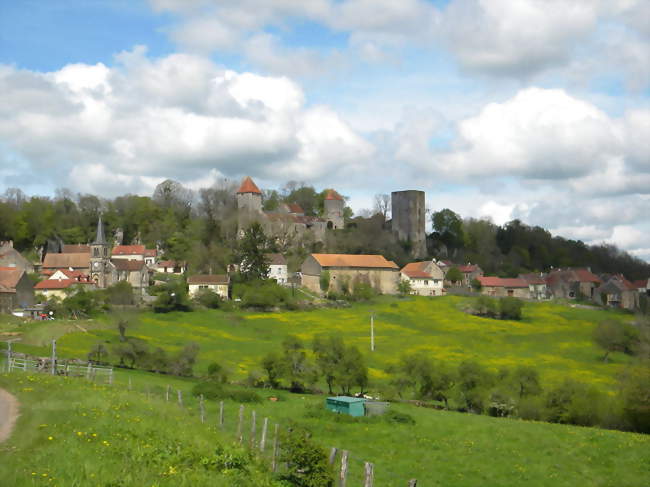 Vue générale de Chaudenay-le-Château - Chaudenay-le-Château (21360) - Côte-d'Or