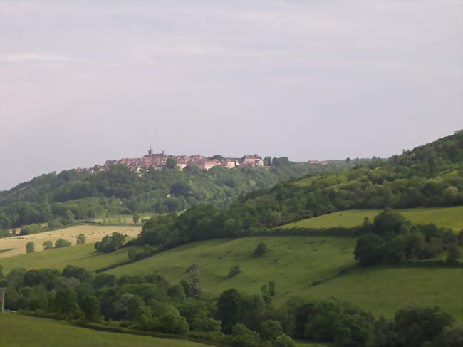 Vue générale de Flavigny-sur-Ozerain - Flavigny-sur-Ozerain (21150) - Côte-d'Or