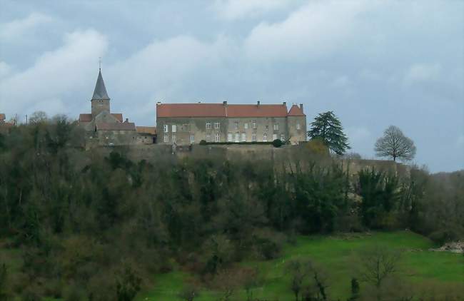 Frôlois - château et église - Frôlois (21150) - Côte-d'Or