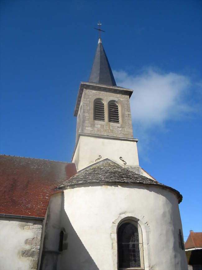 L'église d'Ivry (paroisse de Nolay) - Ivry-en-Montagne (21340) - Côte-d'Or