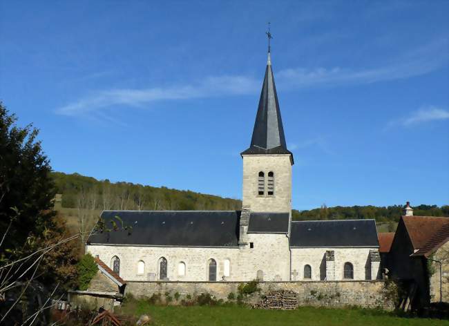 L'église du village - Jailly-les-Moulins (21150) - Côte-d'Or