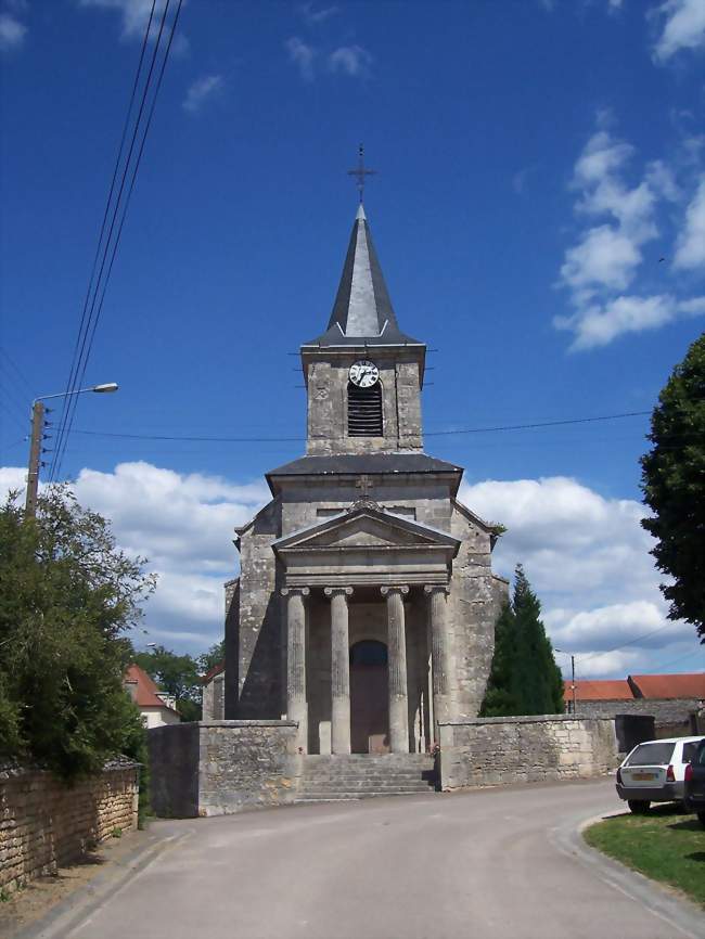 L'église de Moitron - Moitron (21510) - Côte-d'Or
