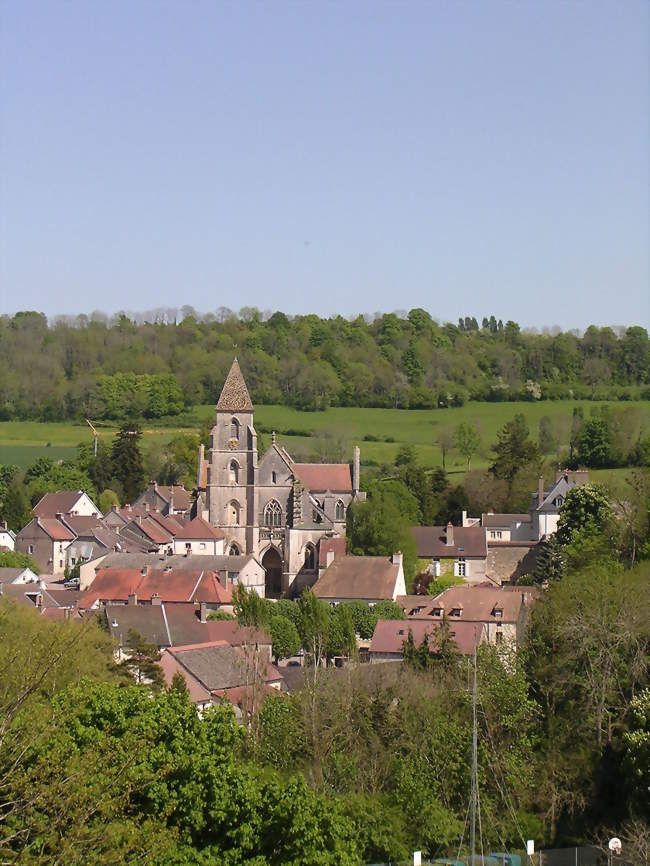 Vue générale - Saint-Seine-l'Abbaye (21440) - Côte-d'Or