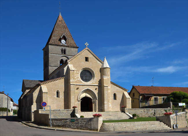 L'église de Saint-Seine sur Vingeanne - Saint-Seine-sur-Vingeanne (21610) - Côte-d'Or