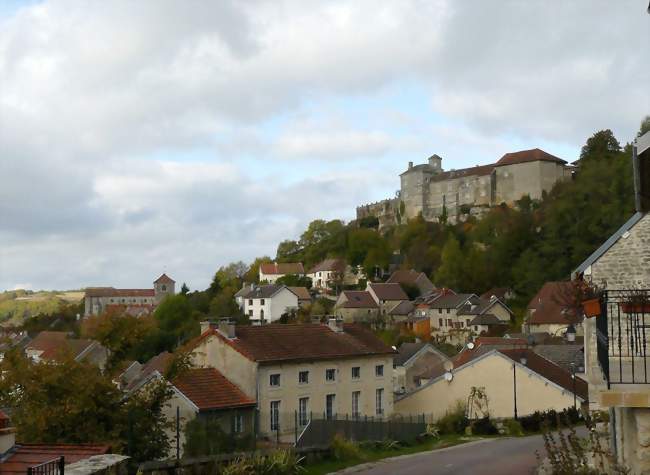 Le village, vue générale - Salmaise (21690) - Côte-d'Or