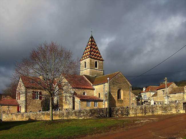 L'église de Savigny-sous-Mâlain - Savigny-sous-Mâlain (21540) - Côte-d'Or
