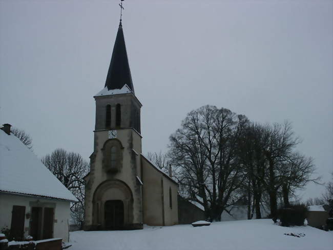 L'église et le vieux tilleul de Veilly - Veilly (21360) - Côte-d'Or