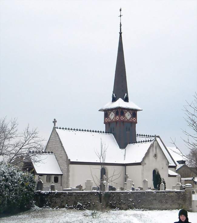 Eglise saint Andoche - Vignoles (21200) - Côte-d'Or