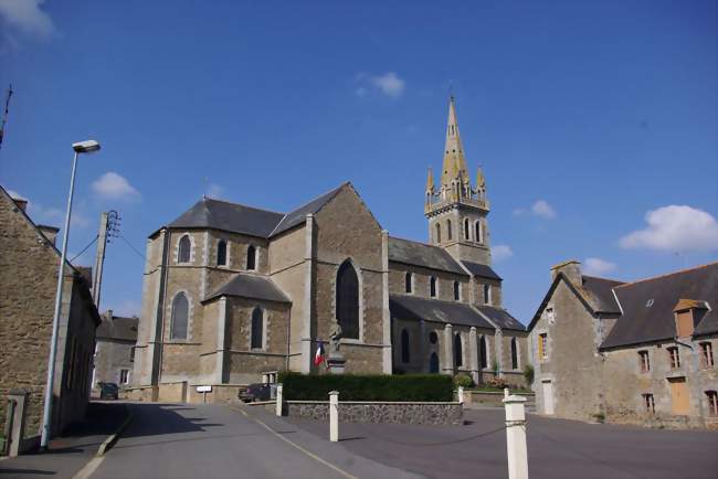 L'église - Le Gouray (22330) - Côtes-d'Armor