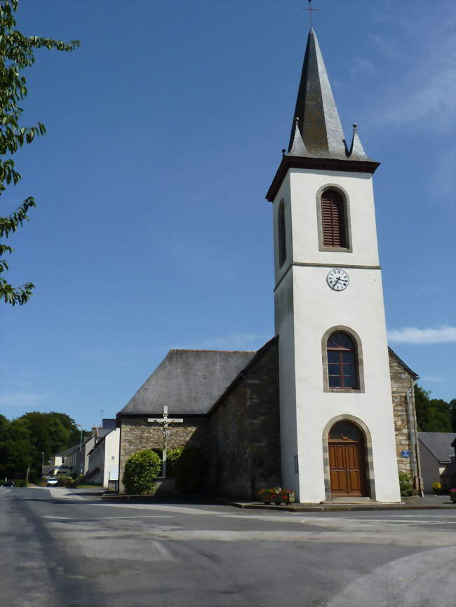 L'église Saint-Étienne - Saint-Étienne-du-Gué-de-l'Isle (22210) - Côtes-d'Armor