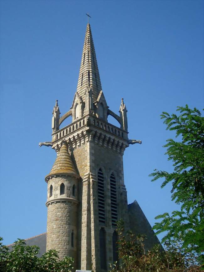 Clocher de l'église Notre Dame - Saint-Jacut-de-la-Mer (22750) - Côtes-d'Armor