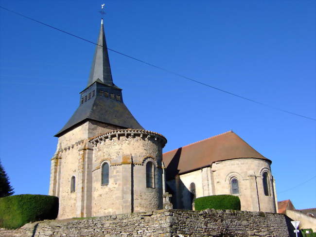 L'église de Boussac-Bourg - Boussac-Bourg (23600) - Creuse