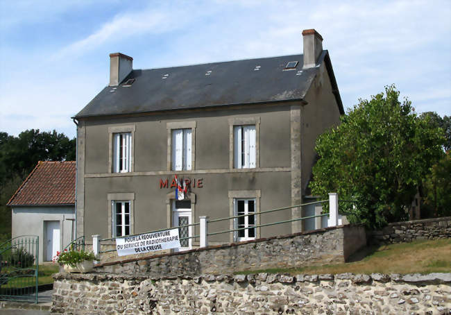 La mairie - Sagnat (23800) - Creuse