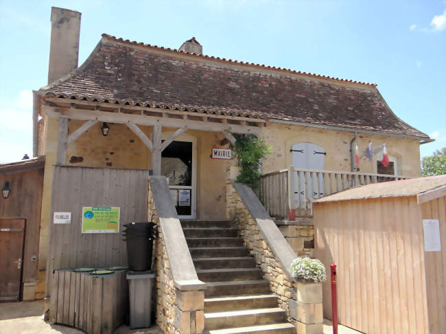 La mairie d'Audrix - Audrix (24260) - Dordogne