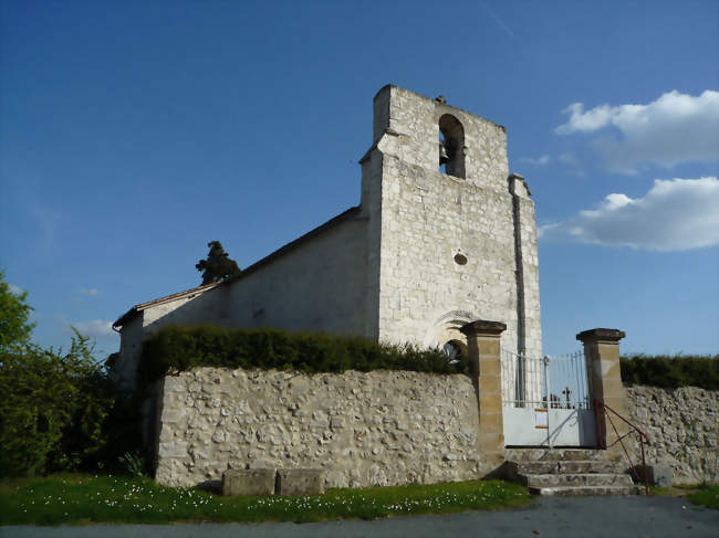 L'église de Bardou - Bardou (24560) - Dordogne