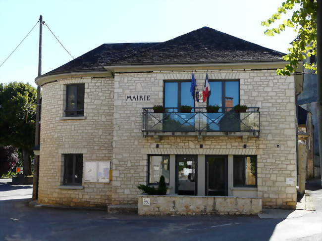 La mairie de Borrèze - Borrèze (24590) - Dordogne