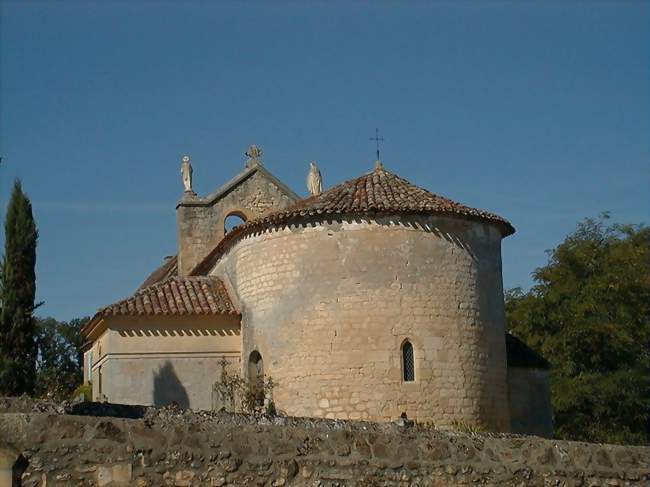 L'église de Bourniquel - Bourniquel (24150) - Dordogne