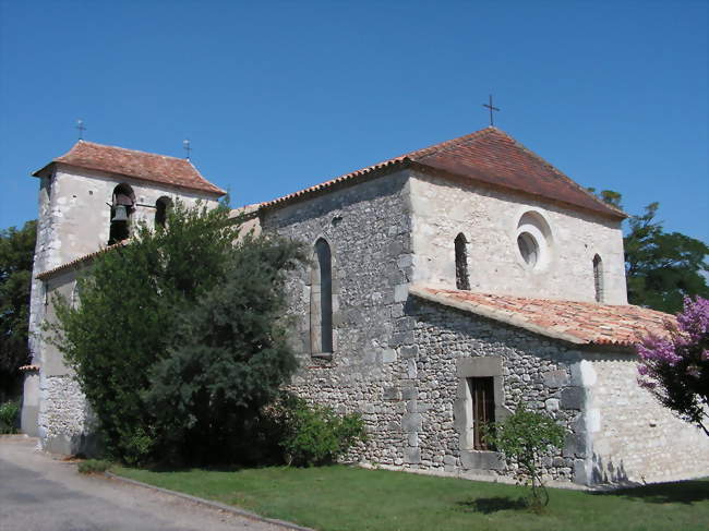 L'église Saint-Barthélemy (du XIIIe siècle) de Cunèges - Cunèges (24240) - Dordogne