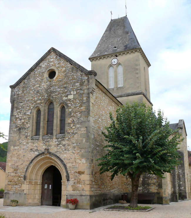 L'église de Daglan - Daglan (24250) - Dordogne
