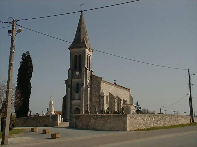 L'église de Fougueyrolles - Fougueyrolles (33220) - Dordogne