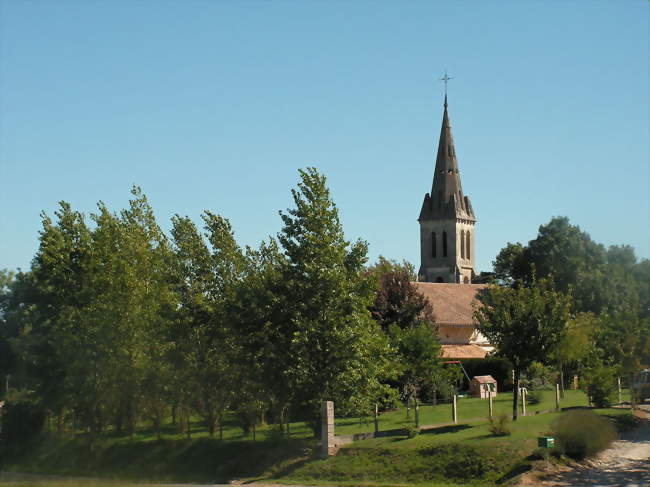L'église de Ginestet - Ginestet (24130) - Dordogne