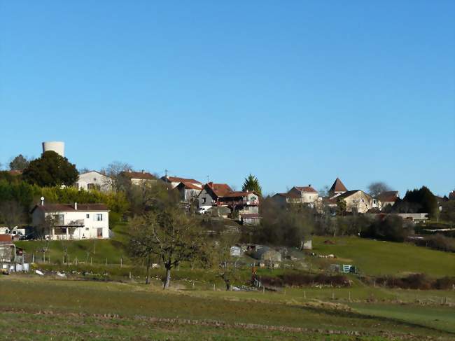 Vue générale du village de la Gonterie - La Gonterie-Boulouneix (24310) - Dordogne