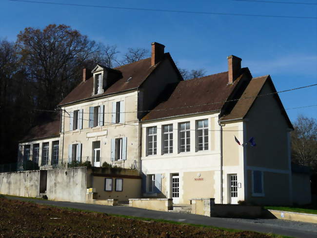 La mairie de Jaure - Jaure (24140) - Dordogne