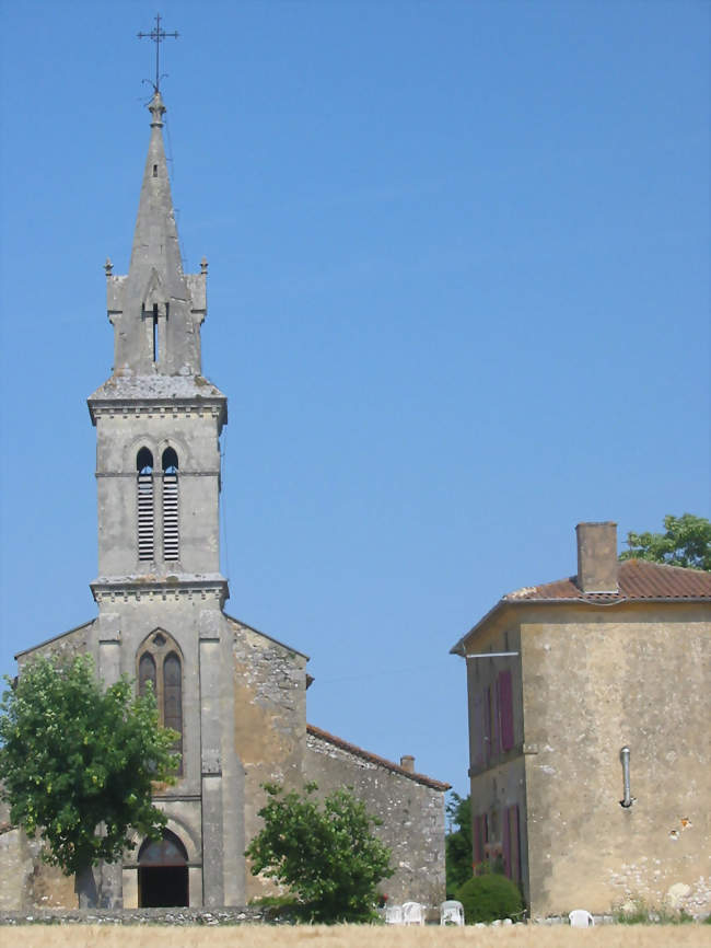 L'église de Lavalade - Lavalade (24540) - Dordogne