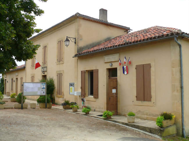 La mairie de Loubejac - Loubejac (24550) - Dordogne