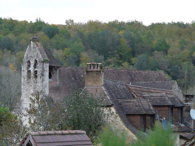 Les toits du village de Manaurie - Manaurie (24620) - Dordogne