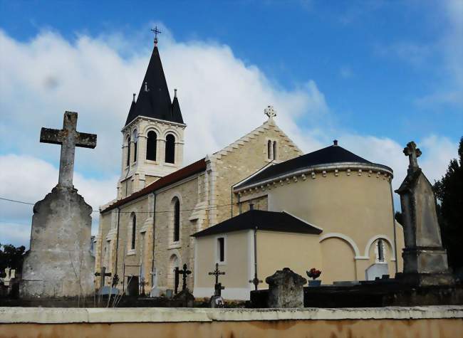 L'église Saint-Jean-Baptiste de Ménesplet - Ménesplet (24700) - Dordogne