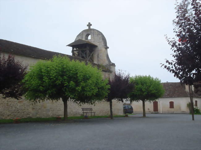 L'église de Monfaucon - Monfaucon (24130) - Dordogne