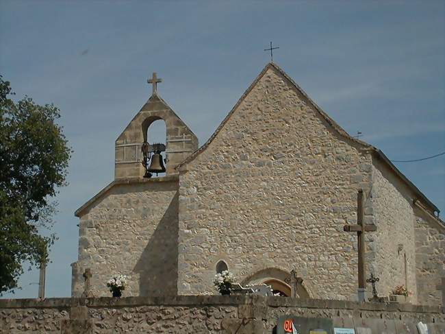 L'église de Monmadalès - Monmadalès (24560) - Dordogne