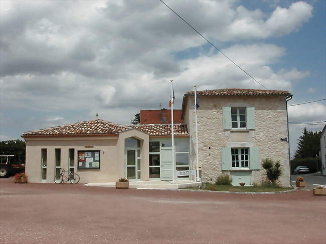 La mairie de Montazeau - Montazeau (24230) - Dordogne