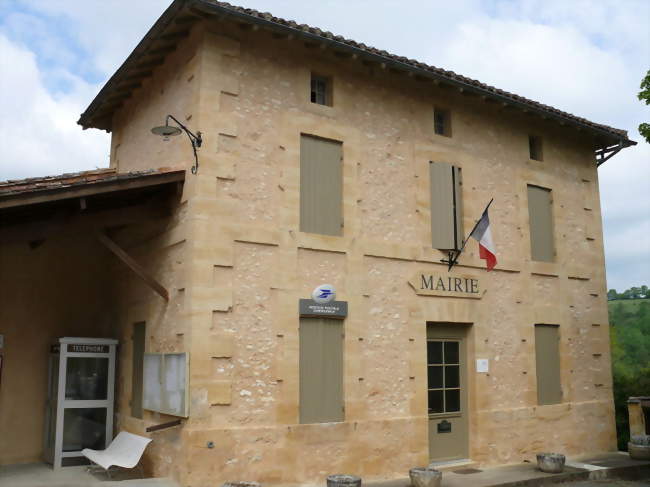 La mairie de Montferrand-du-Périgord - Montferrand-du-Périgord (24440) - Dordogne