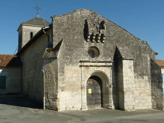 L'église de Nanteuil-de-Bourzac - Nanteuil-Auriac-de-Bourzac (24320) - Dordogne