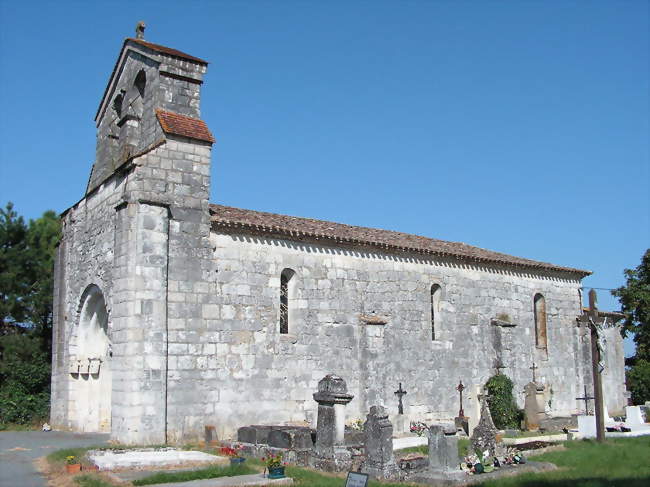 L'église de Nastringues - Nastringues (24230) - Dordogne