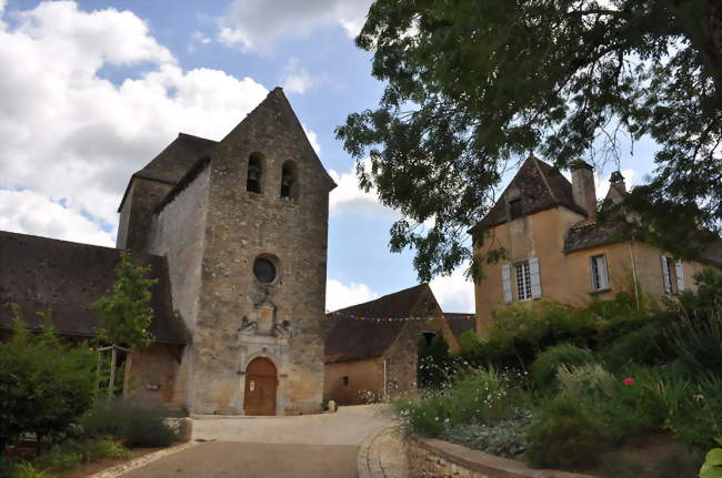 Le village d'Orliac et son église - Orliac (24170) - Dordogne