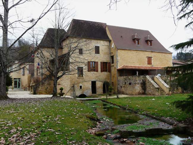 La mairie de Sagelat - Sagelat (24170) - Dordogne