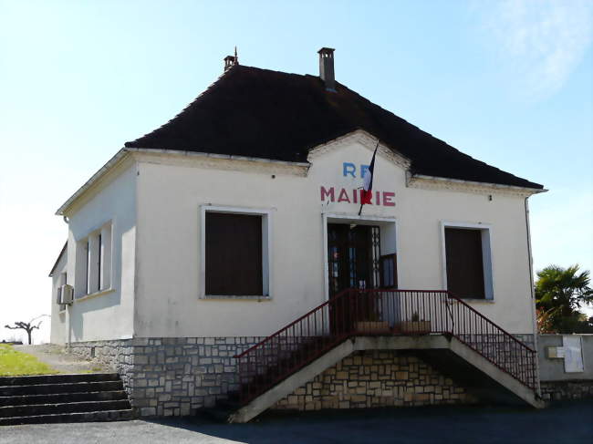 La mairie de Saint-Barthélemy-de-Bellegarde - Saint-Barthélemy-de-Bellegarde (24700) - Dordogne