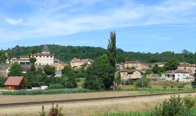 Le village de Saint-Cernin-de-l'Herm - Saint-Cernin-de-l'Herm (24550) - Dordogne