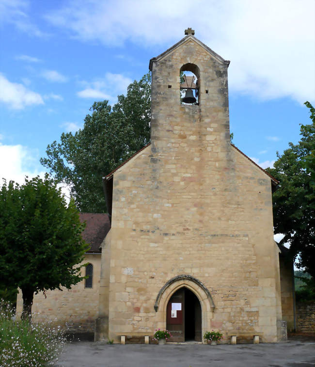 L'église de Saint-Cybranet - Saint-Cybranet (24250) - Dordogne