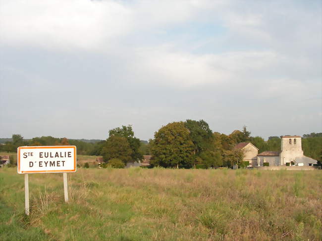 Le village de Sainte-Eulalie-d'Eymet - Sainte-Eulalie-d'Eymet (24500) - Dordogne