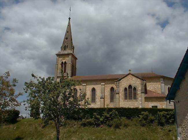 L'église de Saint-Georges-Blancaneix - Saint-Georges-Blancaneix (24130) - Dordogne