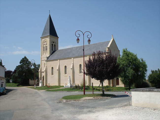 L'église de Saint-Géraud-de-Corps - Saint-Géraud-de-Corps (24700) - Dordogne